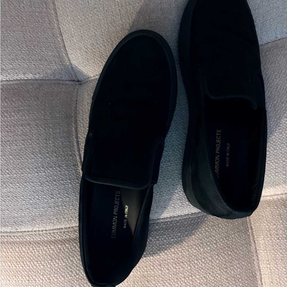 Common Projects Black Men's Slip-On Loafers - Picture 2 of 4